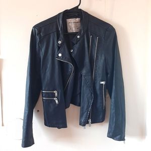 Faux Leather Jacket. Size M.